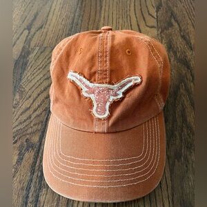 Texas Longhorns Cap‎ Orange Distressed UT Logo Size Medium Dad Hat